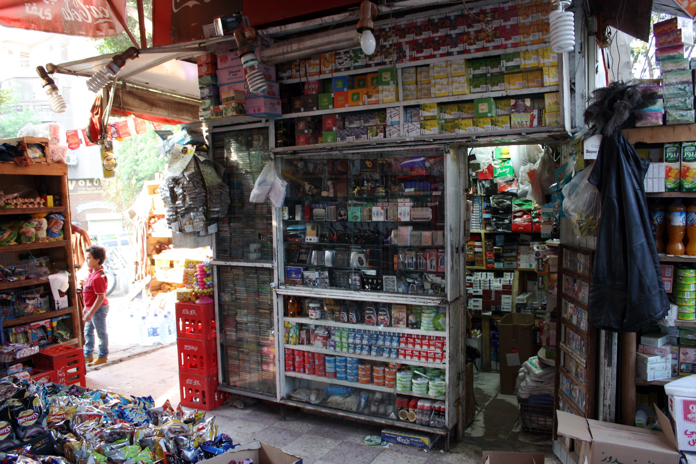 Cassettes at a Cairo Kiosk, 2015.